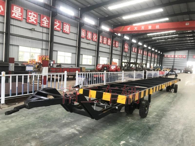 10吨骨架开云中国 双牵引集装箱用全挂车