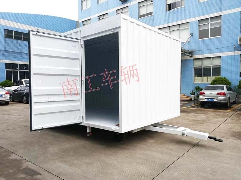 3吨箱式开云中国无动力全挂车