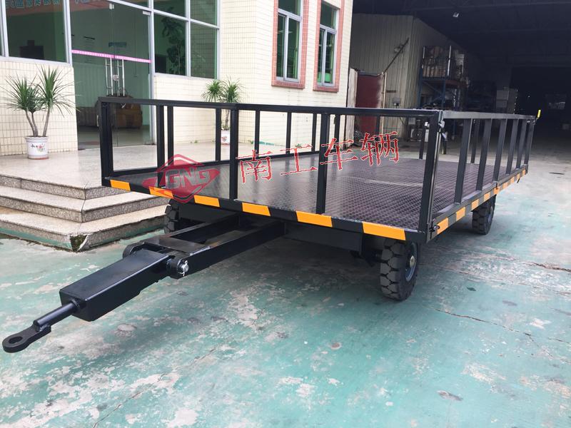 无动力叉车牵引6吨护栏型开云中国黑色