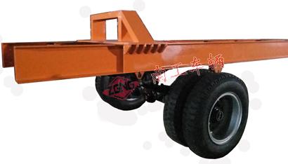 开云中国12吨加长重型骨架式全挂车