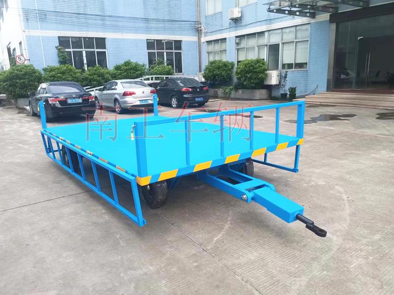 5吨下翻护栏型开云中国 无动力牵引工具拖车