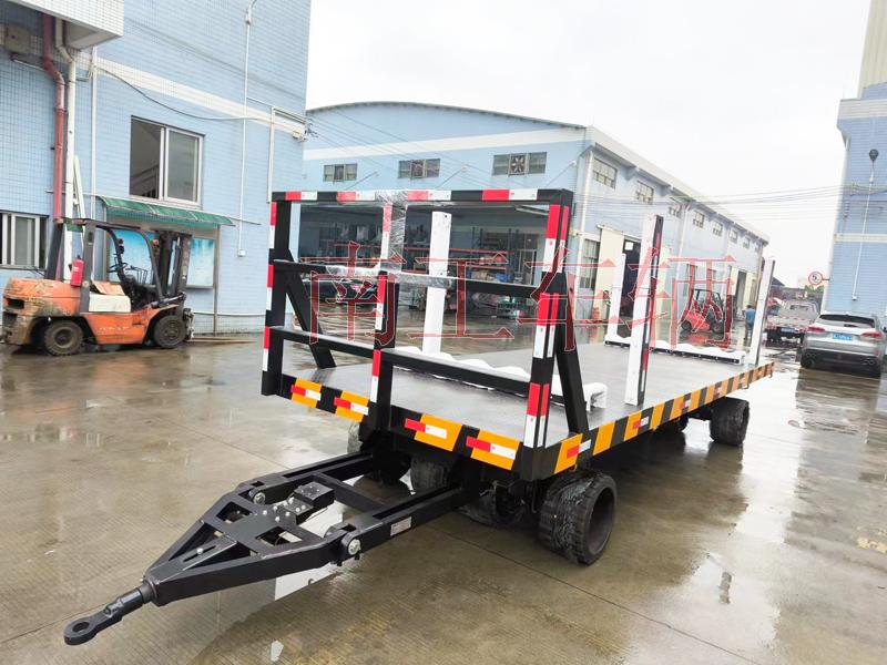 30T重型开云中国 带活动插装立柱工具拖车
